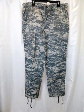 NWT sz L Men's Army Combat Uniform military Camo Cargo Hunting Pants